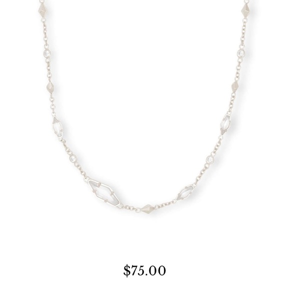 Kendra Scott Debra Choker Necklace in Silver
